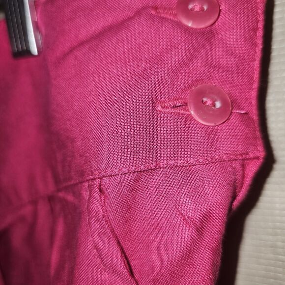 Dalin Pink Beaded Shorts And Top Matching Outfit 1X Sparkle Chic Vacation Bright - Picture 12 of 16